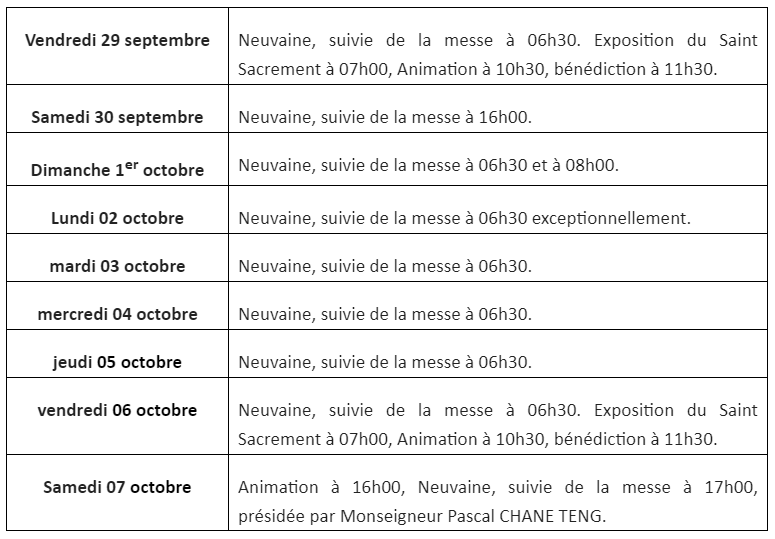 PAROISSE NOTRE DAME DU ROSAIRE MOUFIA Association Diocésaine de la